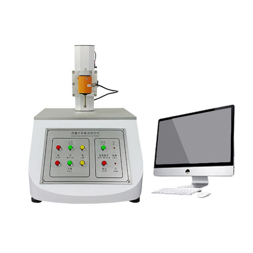 Máquina de prueba de fuerza de desplazamiento - Dongguan Hongjin Test Instrument Co.,Ltd. - controlada por ordenador / automática / para caucho