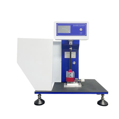 Máquina de prueba de impacto - Dongguan Hongjin Test Instrument Co.,Ltd. - para ensayo según Izod / automática / para cerámica