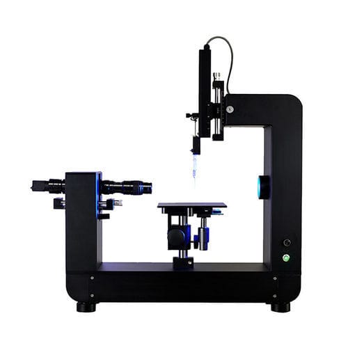 Aparato de medición del ángulo de contacto - Dongguan Hongjin Test Instrument Co.,Ltd. - del espesor de los materiales / CMOS / digital