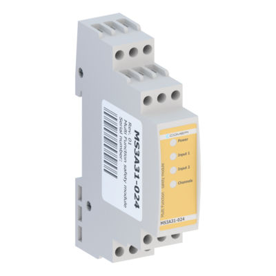Relé de seguridad 3NA - MS2A31-024 - Comepi srl - 1NC / SIL / en riel DIN
