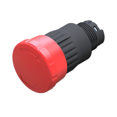 Botón pulsador de seta - ECX series - Comepi srl - de parada de emergencia