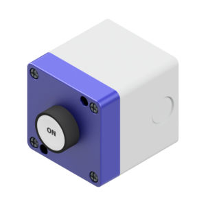 Caja botonera de 1 botón - SW14 series - Comepi srl - con palancas de mando / de material plástico / sin cable