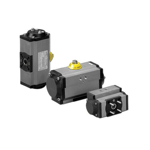 Actuador para válvula neumático - UT series - Max-Air Technology - rotativo / de piñón cremallera / de doble efecto