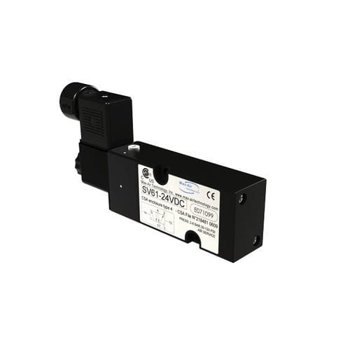 Electroválvula de control asistido - SV series - Max-Air Technology - de 4 vías / para gas / Namur
