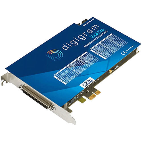 Tarjeta de sonido PCI Express - VX822E - DIGIGRAM - multicanal / estéreo