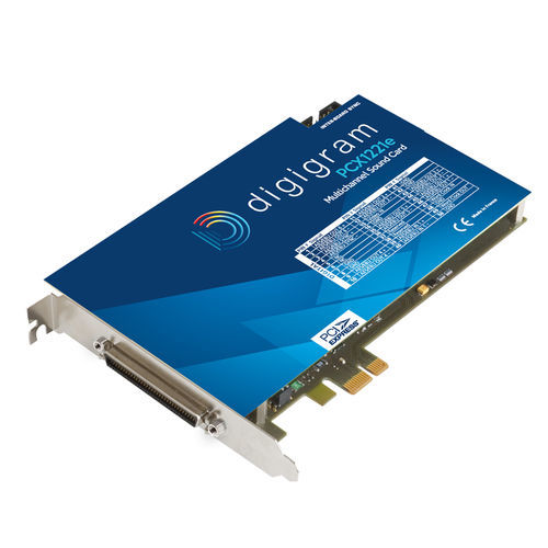 Tarjeta de sonido PCI Express - PCX1221E - DIGIGRAM - multicanal / extraplana