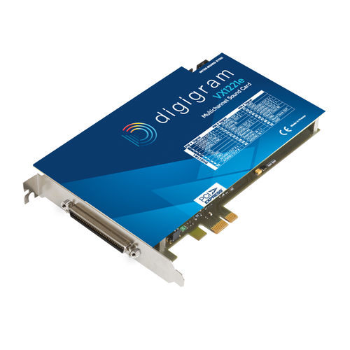 Tarjeta de sonido PCI Express - VX1221E - DIGIGRAM - multicanal / extraplana