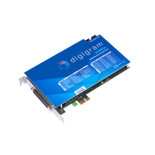 Tarjeta de sonido PCI Express - VX882E - DIGIGRAM - multicanal / extraplana