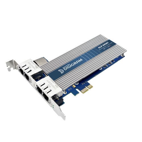Tarjeta de sonido PCI Express - ALP-AES67 - DIGIGRAM - extraplana