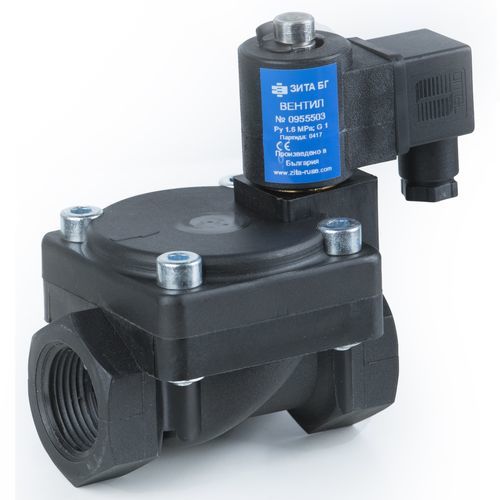 Electroválvula de control asistido - 0955403 - ZITA BULGARIA - de 2 vías / normalmente cerrada / agua