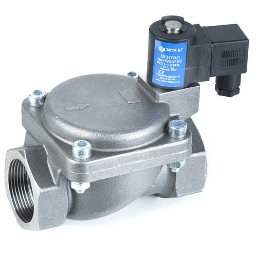 Electroválvula de control asistido - 0955 series - ZITA BULGARIA - de 2 vías / normalmente cerrada / agua