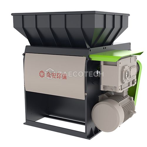 Destrozador secundario - Fine - ZhengZhou ZA ECOTECH Co.,Ltd - de 1 eje / para cartón / para desechos de plásticos