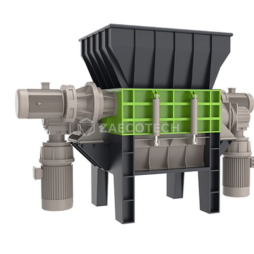 Destrozador primario - F series - ZhengZhou ZA ECOTECH Co.,Ltd - de cuatro ejes / de desechos / de alto par