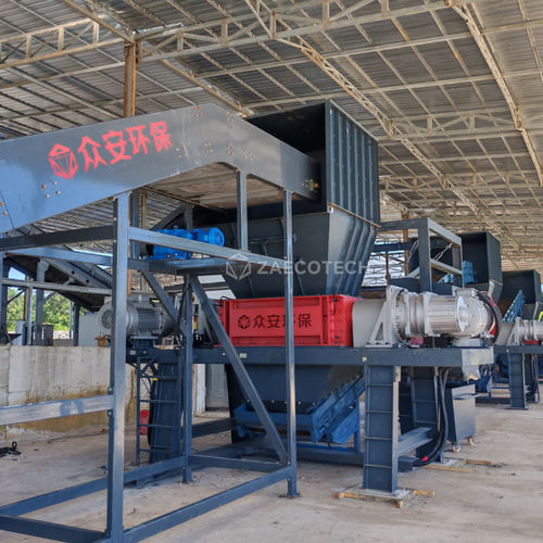 Destrozador de desechos - MSW/Garbage - ZhengZhou ZA ECOTECH Co.,Ltd - primario / secundario / de 2 ejes