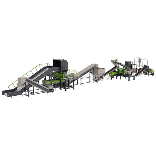 Estación de tratamiento de residuos goma - TDF/Tire/Recycling - ZhengZhou ZA ECOTECH Co.,Ltd - automatizada / con separadores / con trituradora