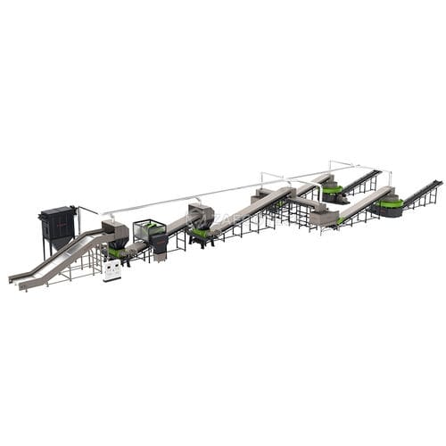 Estación de tratamiento de residuos RSU - RDF/SRF - ZhengZhou ZA ECOTECH Co.,Ltd - para residuos de combustible / automatizada / con separadores