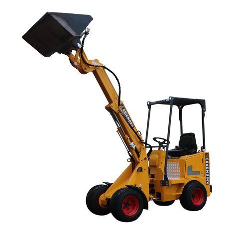 Cargadora de ruedas - Knikmops KM 100 TE - Gebroders geens - articulada / telescópica / compacta