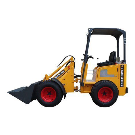 Cargadora de ruedas - Knikmops KM 120 - Gebroders geens - articulada / multiusos / compacta