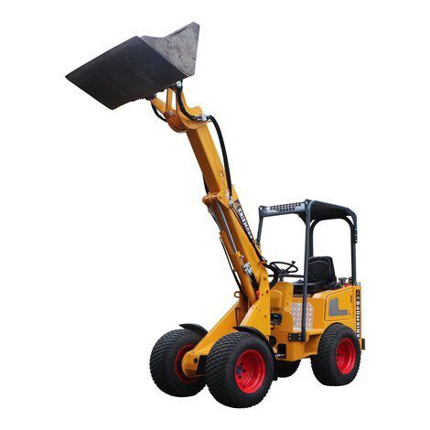 Cargadora de ruedas - Knikmops KM 120 TE  - Gebroders geens - articulada / multiusos / estándar