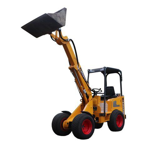Cargadora de ruedas - Knikmops KM 130 TE - Gebroders geens - articulada / multiusos / compacta