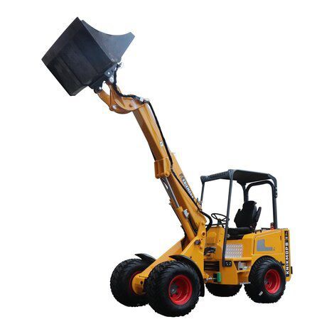 Cargadora de ruedas - Knikmops KM 250 TE - Gebroders geens - articulada / multiusos / compacta