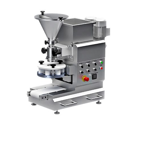 Línea de producción de cookies con dispositivo de corte - MiniFillMak - TMAK Food Machinery INC. - con amasadora / controlada por PLC / alta capacidad