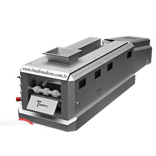 Máquina para estucado de rodillos - CoverMak - TMAK Food Machinery INC. - automática / para productos alimentarios