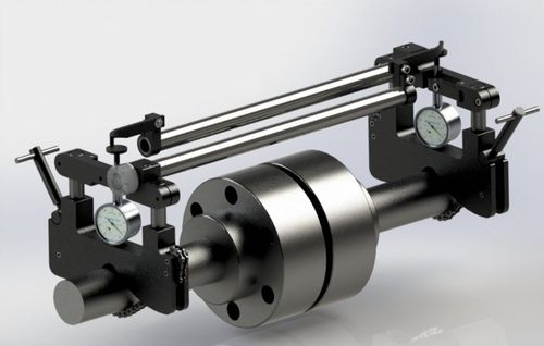 Sistema de alineación mecánico - Proaction - Buscarello Machinery Solutions - de eje / reforzado