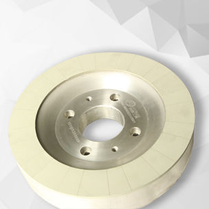 Muela de tratamiento de superficie - 1A1-125	 - Advanced Technology and Materials Co.,Ltd. - cilíndrica / de diamante / de cerámica