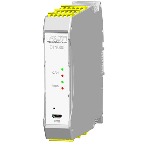 Amplificador de señal - DI1000 - AST - Angewandte System Technik GmbH - de medidas / digital / para galga extensométrica