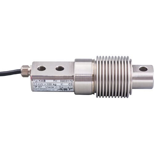Celda de carga de tracción compresión - KAB - AST - Angewandte System Technik GmbH - de pesaje / de acero inoxidable / IP67