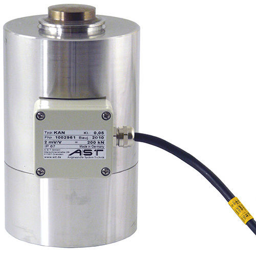 Transductor de fuerza de compresión - KAN - AST - Angewandte System Technik GmbH - encapsulado / para calibración / hermético