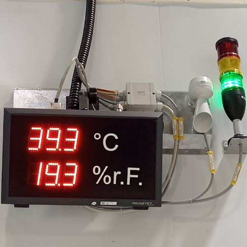 Visualizador LED - migan - microSYST Systemelectronic - digital / de color / de 3 dígitos