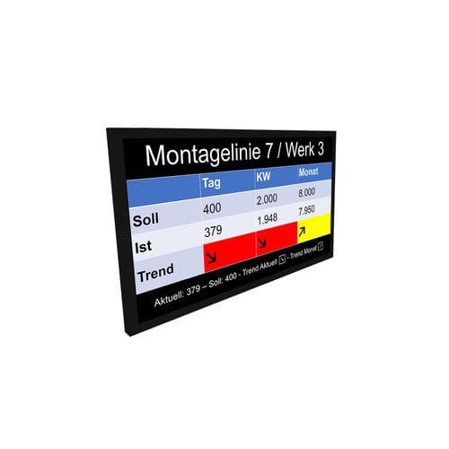 Monitor TFT - migra  - microSYST Systemelectronic - LCD / multiusos / 55"
