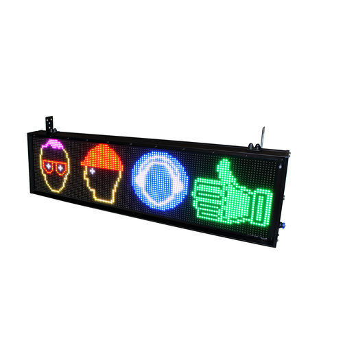 Visualizador LED - miline  - microSYST Systemelectronic - de matriz de puntos / de color / 128 x 32
