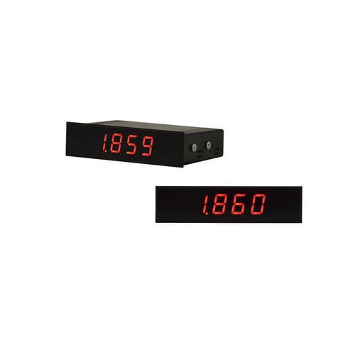Visualizador LED - mipan  - microSYST Systemelectronic - digital / de color / de 6 dígitos
