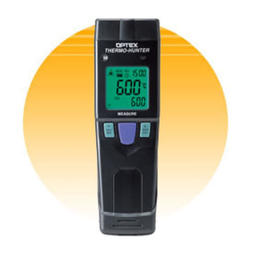 Termómetro de infrarrojos - PT-S80, PT-U80 - OPTEX Measurement Division - digital / con puntero láser / móvil