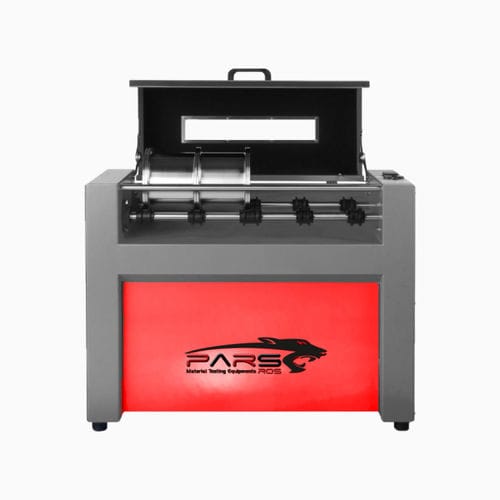 Máquina de prueba de desgaste - PRS-AMDA0400 - Parsros Makine ve Laboratuvar Test Cih. İml. İth. İhr. San. ve Dıs. Tic. Ltd.Sti. - automática / para materiales de construcción / digital