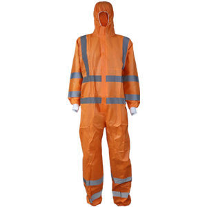 Traje de trabajo - Hefei HaoXin Protective Technology Co., Ltd. - de protección química / de PP / de PE