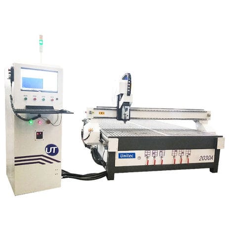 Máquina de corte para aluminio - UT2030A - Nanjing Unitec Technology Co.,LTD - para madera / para figuras de espuma / CNC