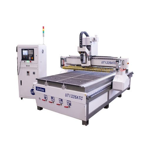 Recortadora CNC - UT1326ATC - Nanjing Unitec Technology Co.,LTD - XYZ / para acrílico / con aspiración