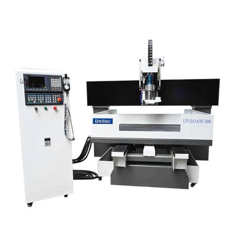 Máquina de grabado con husillos - UT1212ATC-MS - Nanjing Unitec Technology Co.,LTD - de metal / de plástico / de aluminio