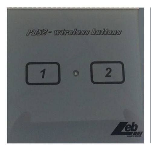 Telemando sin cable - PBS2 - LEB Electronics Srl - con pantalla táctil / industrial / litio