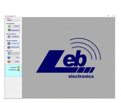 Software de gestión - LebManager - LEB Electronics Srl - de base de datos / de mando / Windows