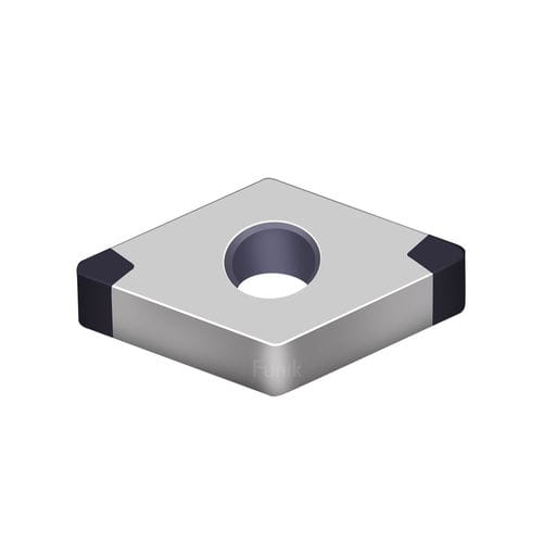 Plaquita de corte de torno - DNGA - Funik Ultrahard Material Co., Ltd. - de acabado / de fresado / para desbaste