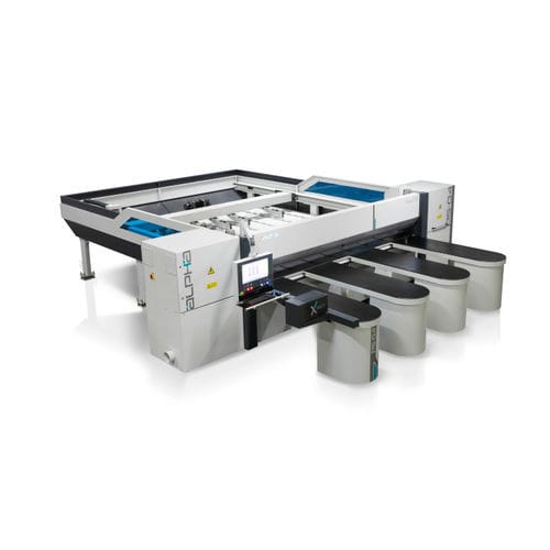 Máquina de aserrar para madera - ALPHA PS series - AES GROUP - circular / para paneles / de alta eficacia