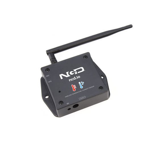 Sensor de temperatura y de humedad de pared - PR49-24A - National Control Devices - sin cable / IoT / pequeño