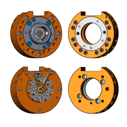 Cambiador de herramientas para robot - QC-20 Hollow Wrist - ATI Industrial Automation - automático