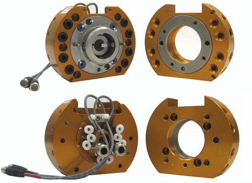 Cambiador de herramientas para robot - QC-21 Hollow Wrist - ATI Industrial Automation - automático