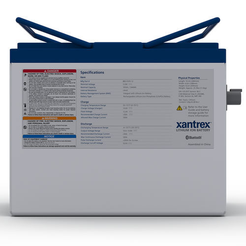 Batería de iones de litio - 883-0105-12 - Xantrex - bloque / para vehículo eléctrico / para aplicaciones marinas